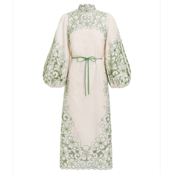 Zimmermann Dresses & Skirts - ZIMMERMANN TEDDY FLORAL MIDI DRESS